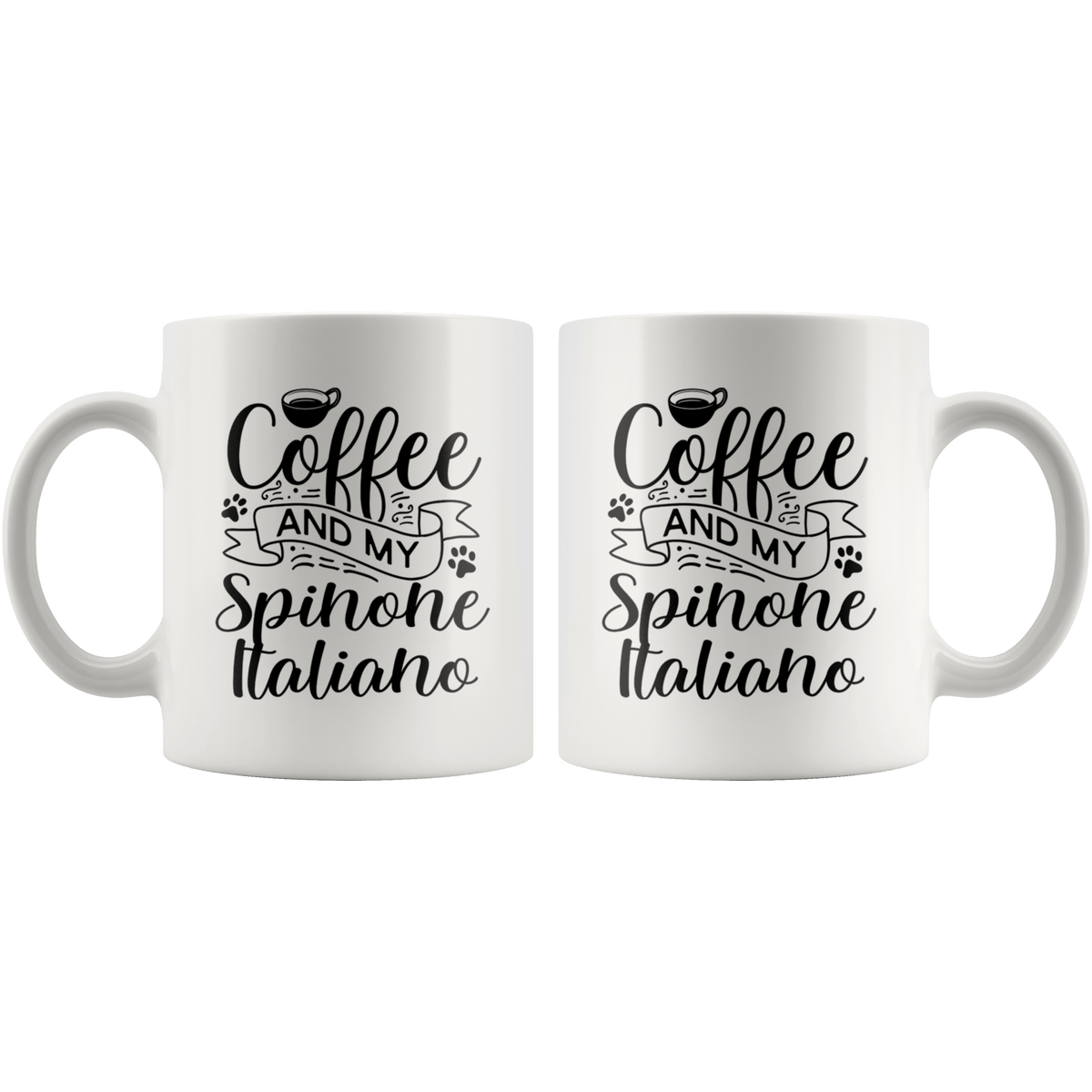 Spinone Italiano Coffee and my Dog Coffee / Tea Ceramic Mug - 11oz / 15oz Drinkware