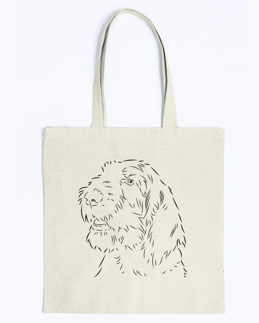 Spinone Italiano Doodle Dogs Canvas Tote Bag Accessories Natural / M