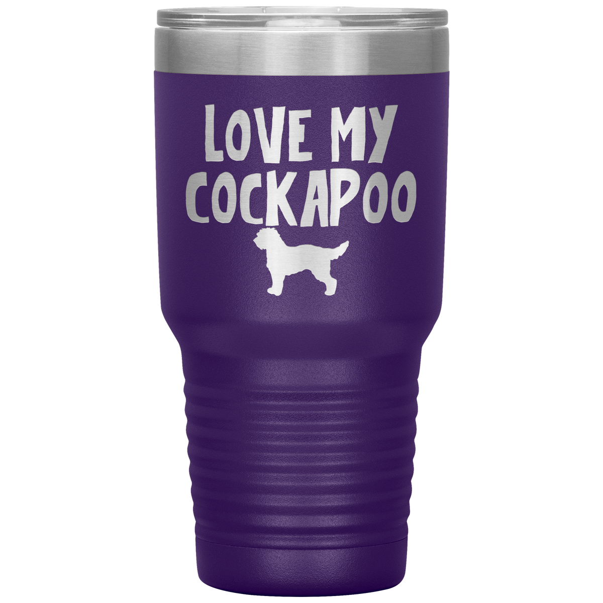 Love My Cockapoo 30 Oz Vacuum Tumbler