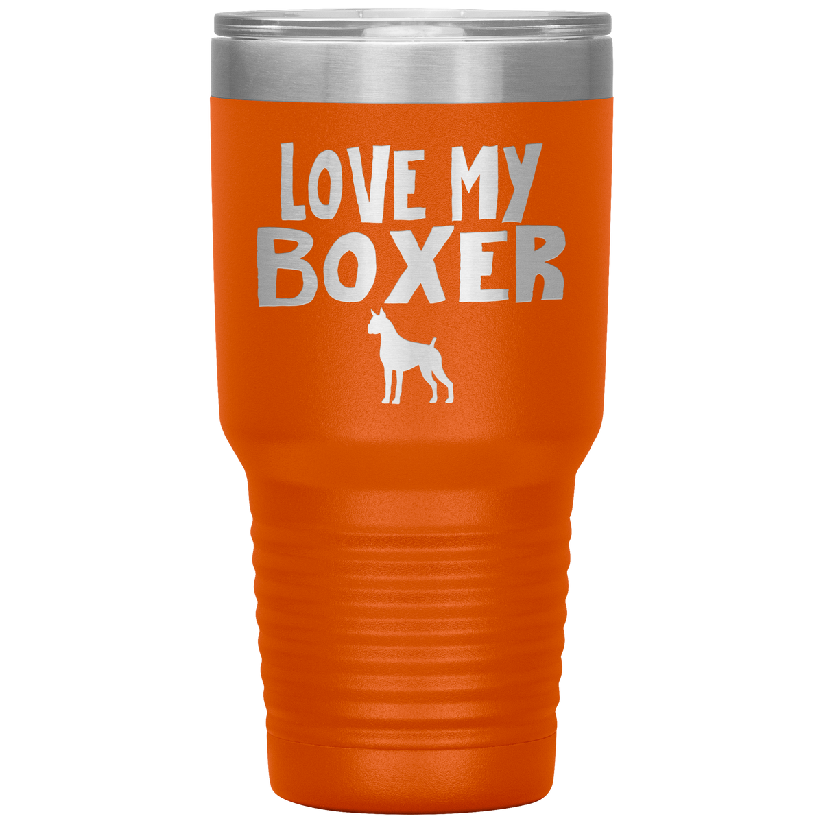 Love My Boxer 30 Oz Vacuum Tumbler
