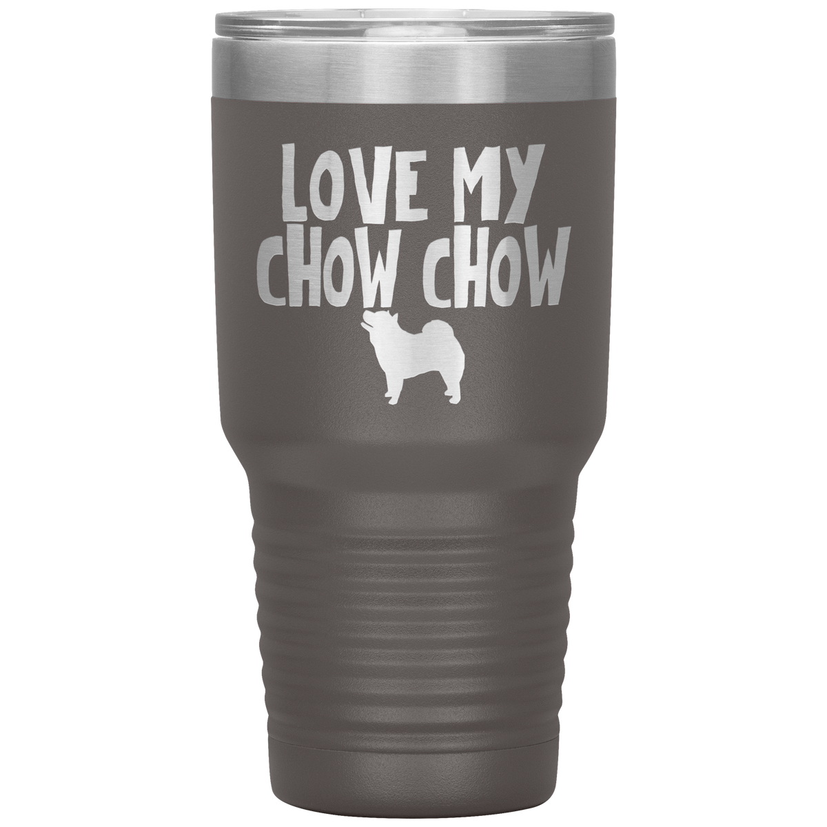 Love My Chow Chow 30 Oz Vacuum Tumbler