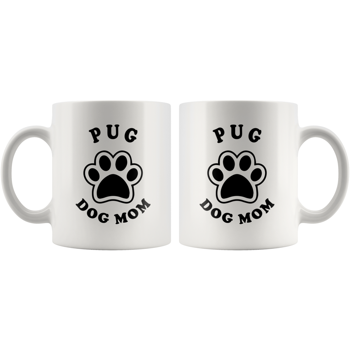 Pug Dog Dad Coffee / Tea Ceramic Mug - 11oz / 15oz