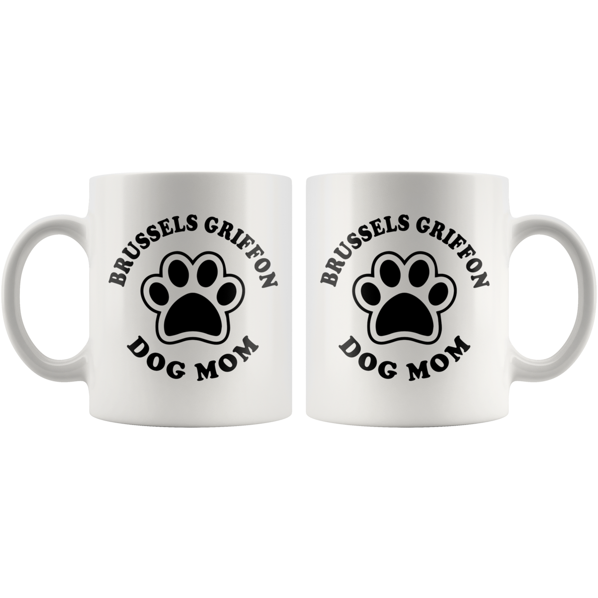 Brussels Griffon Dog Dad Coffee / Tea Ceramic Mug - 11oz / 15oz