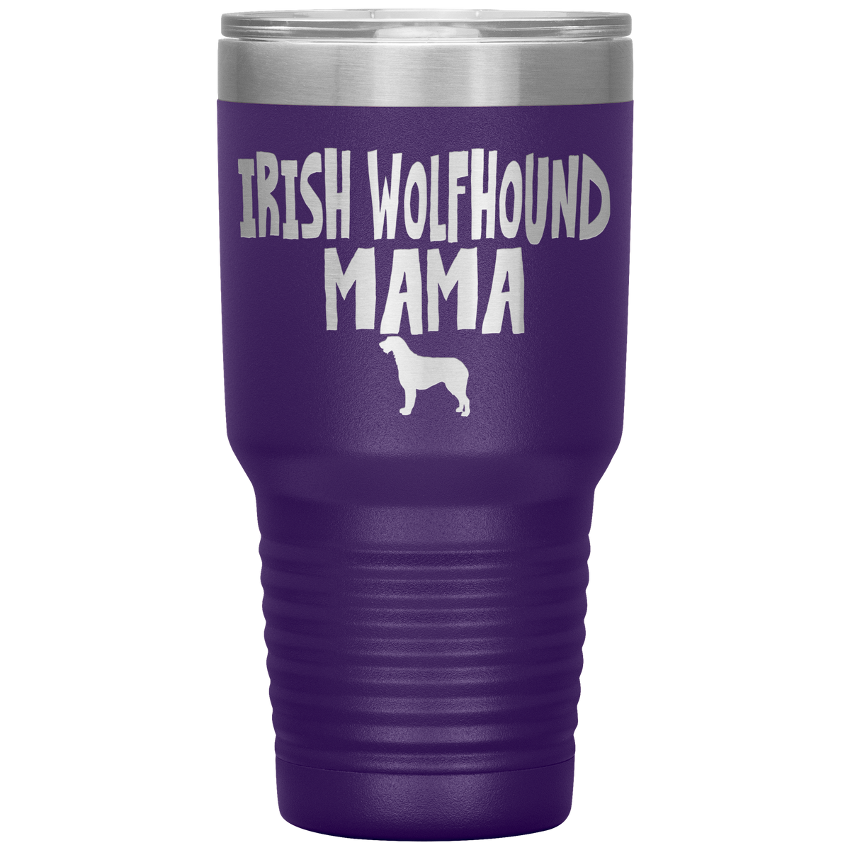 Irish Wolfhound Mama 30 Oz Vacuum Tumbler