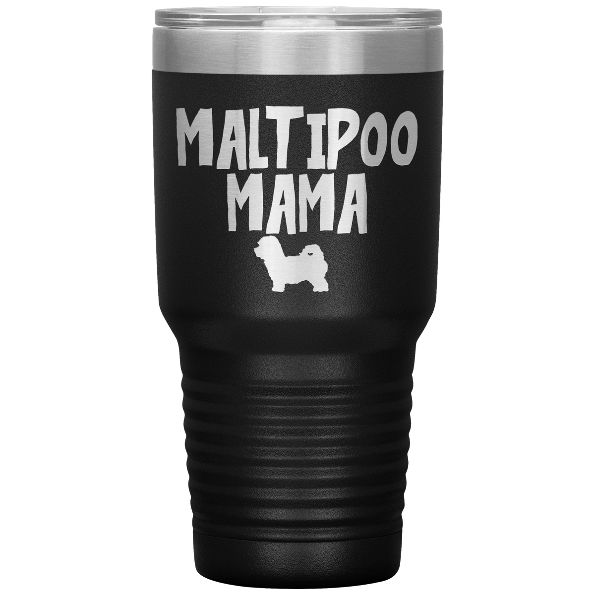 Maltipoo Mama 30 Oz Vacuum Tumbler