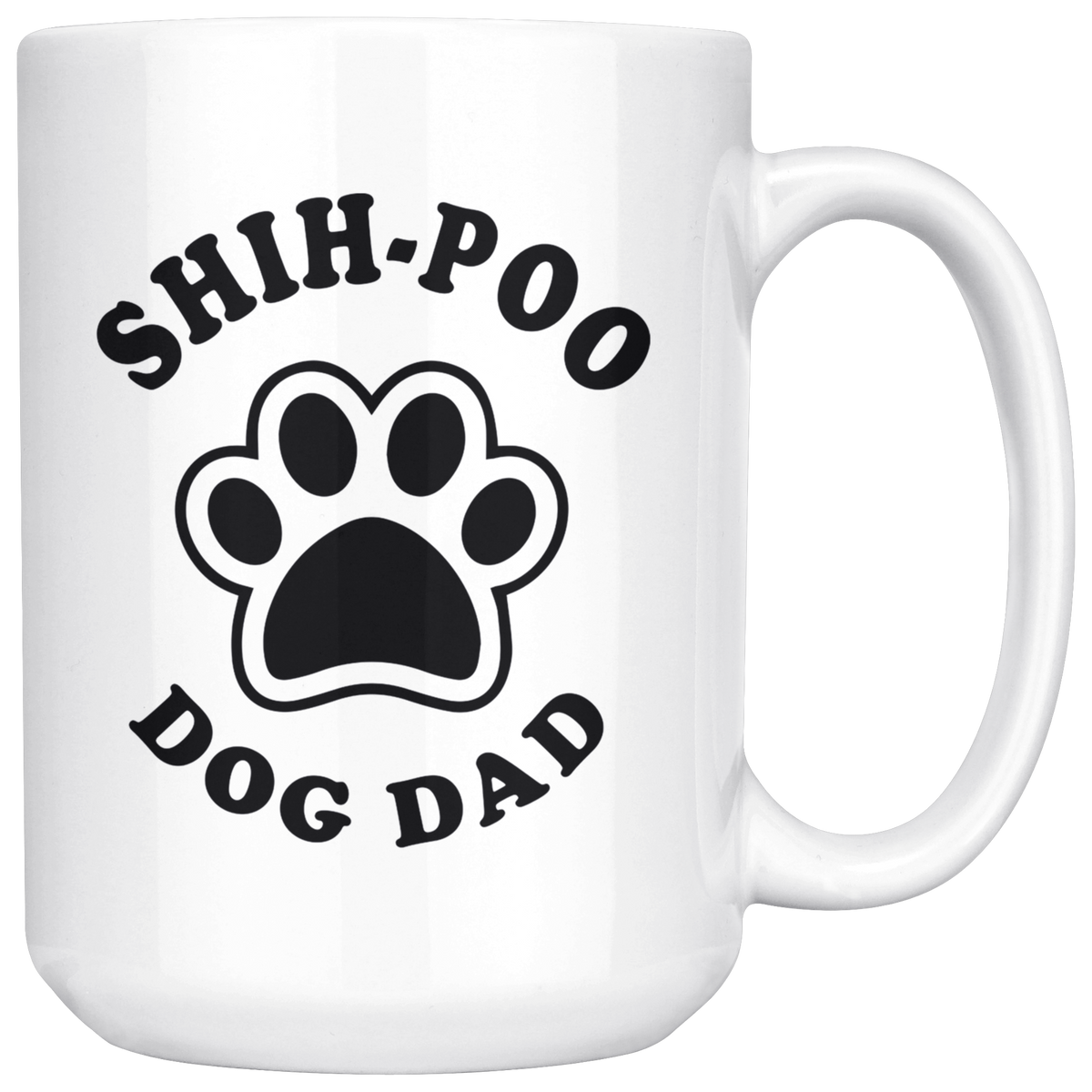 Shih-Poo Dog Mom Coffee / Tea Ceramic Mug - 11oz / 15oz