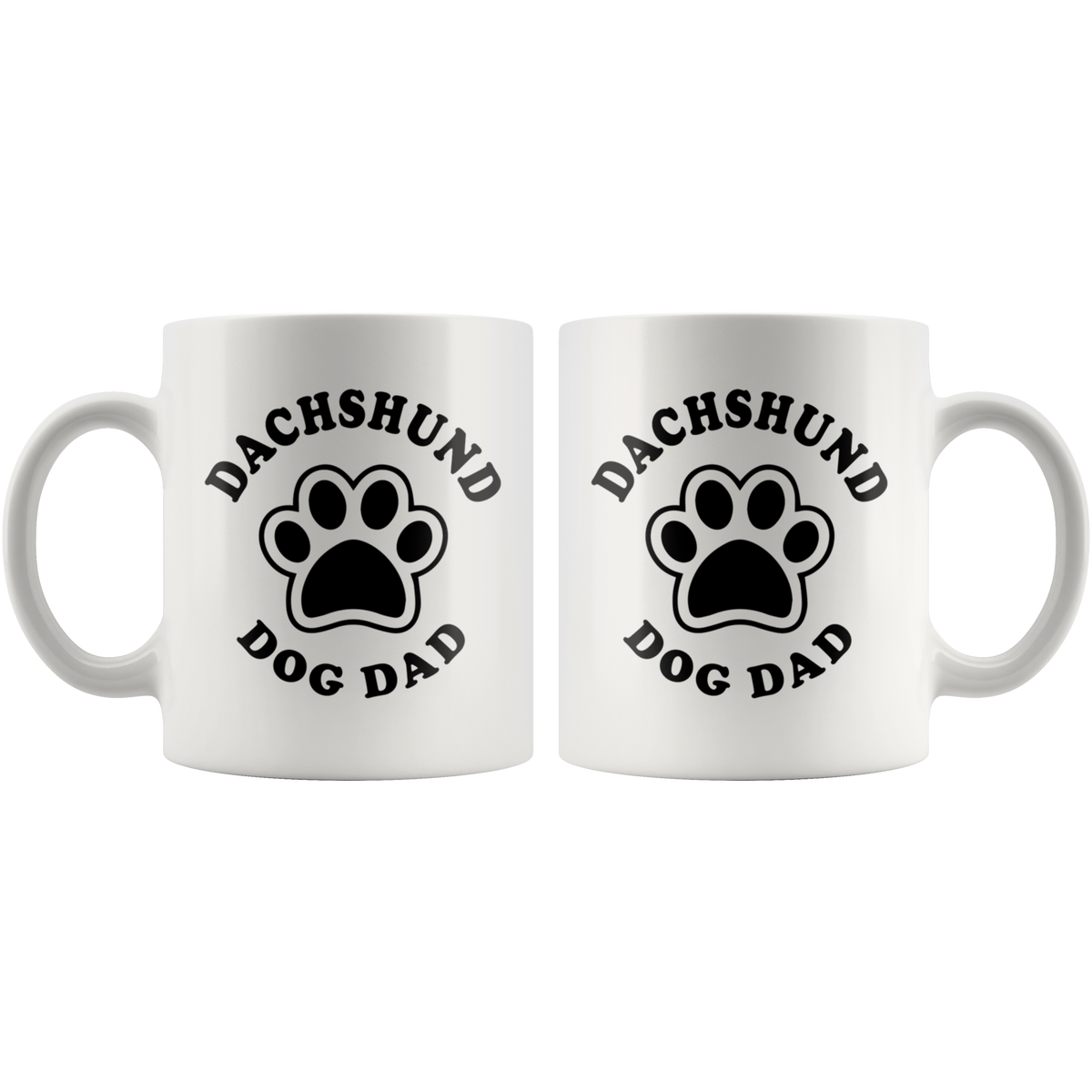 Dachshund Dog Dad Coffee / Tea Ceramic Mug - 11oz / 15oz