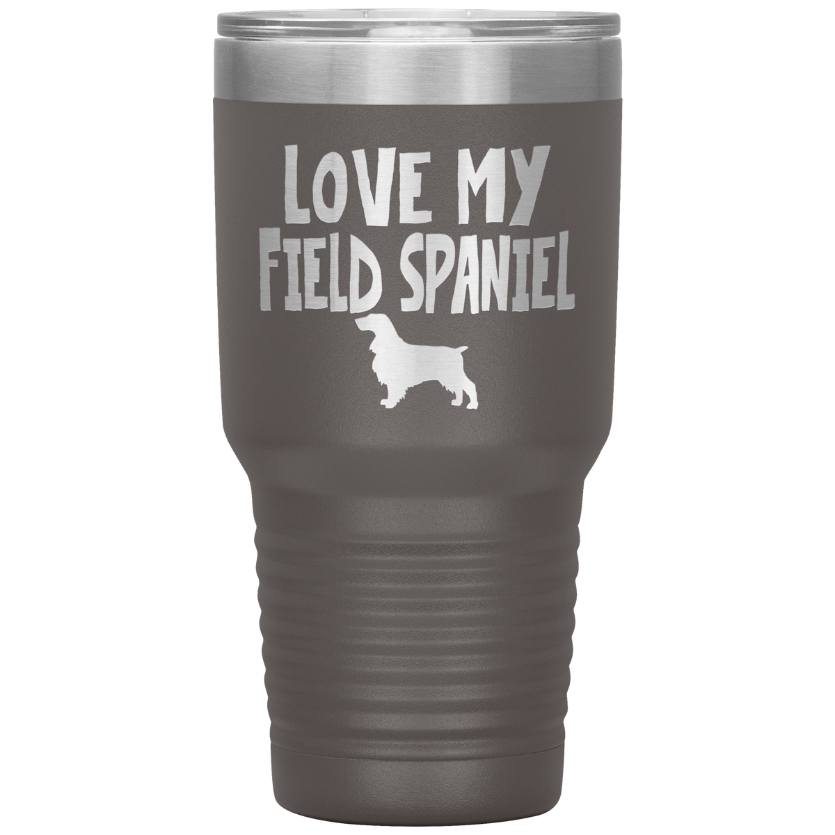 Love My Field Spaniel 30 Oz Vacuum Tumbler