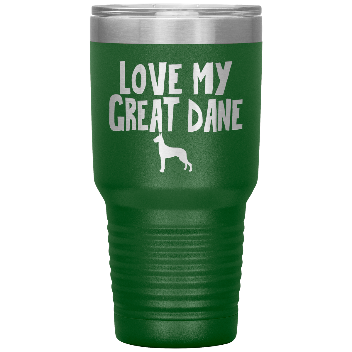 Love My Great Dane 30 Oz Vacuum Tumbler