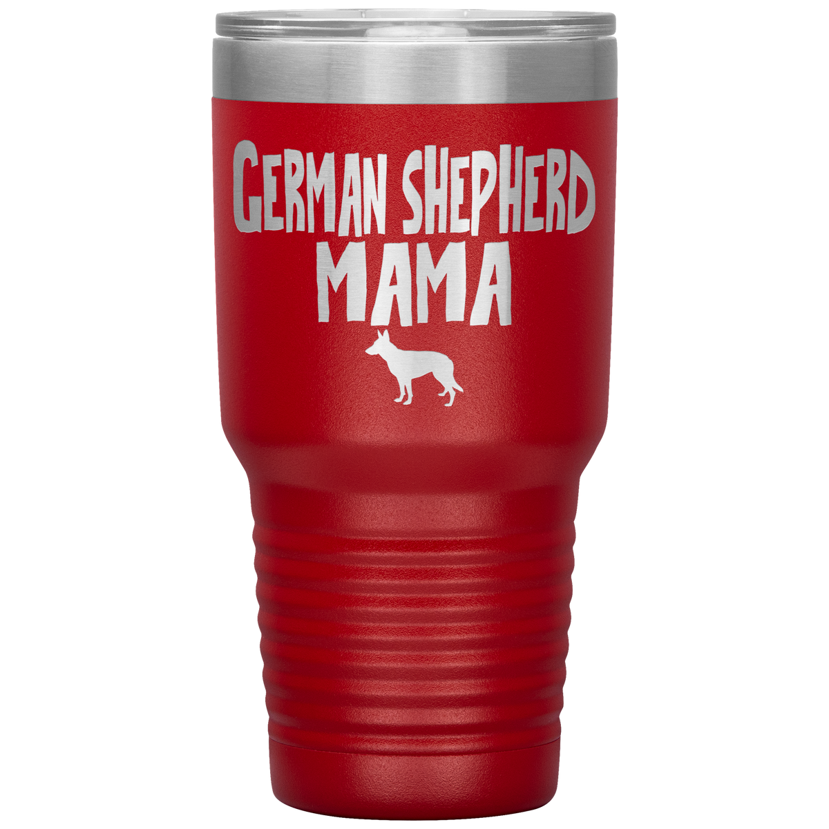 German Shepherd Mama 30 Oz Vacuum Tumbler
