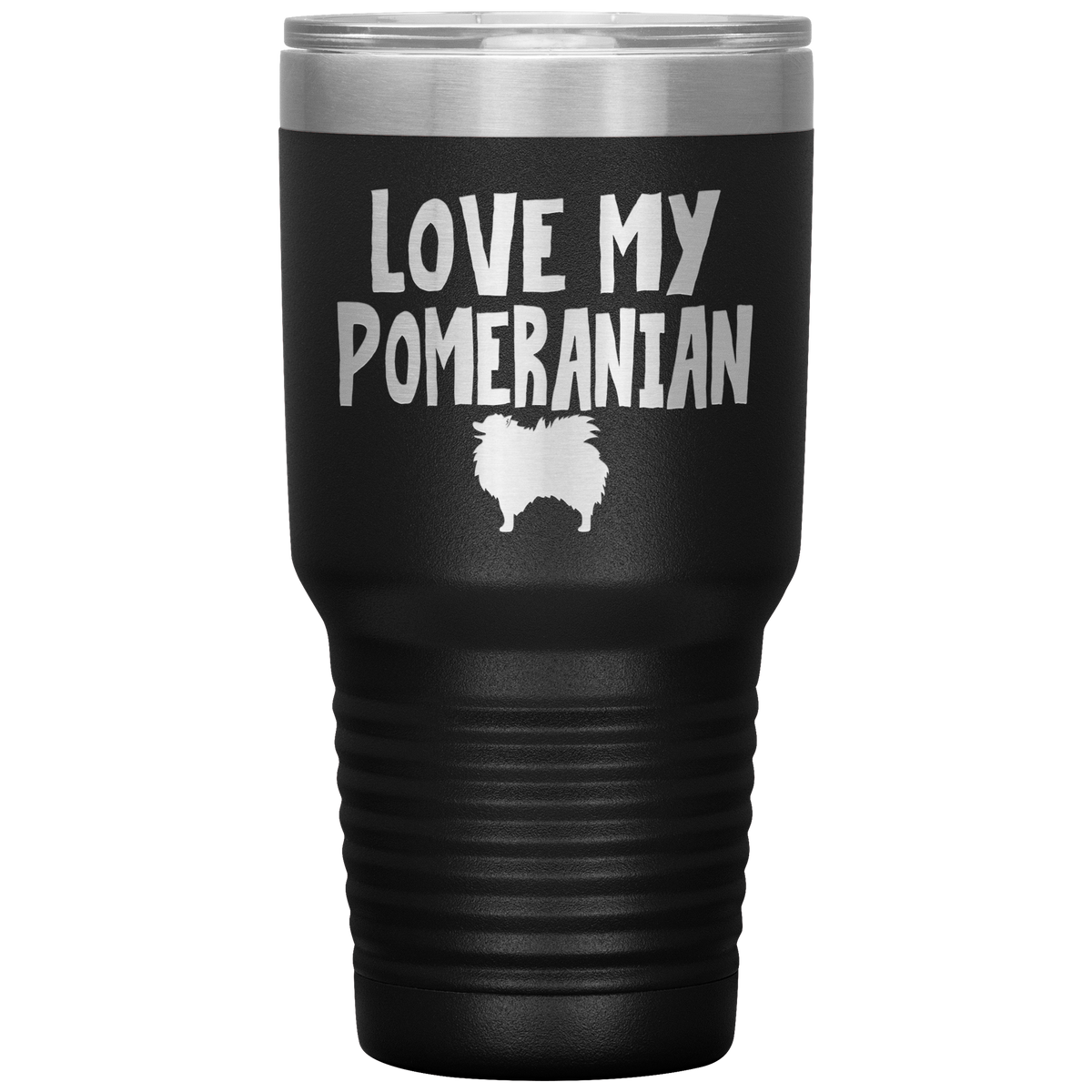 Love My Pomaranian 30 Oz Vacuum Tumbler