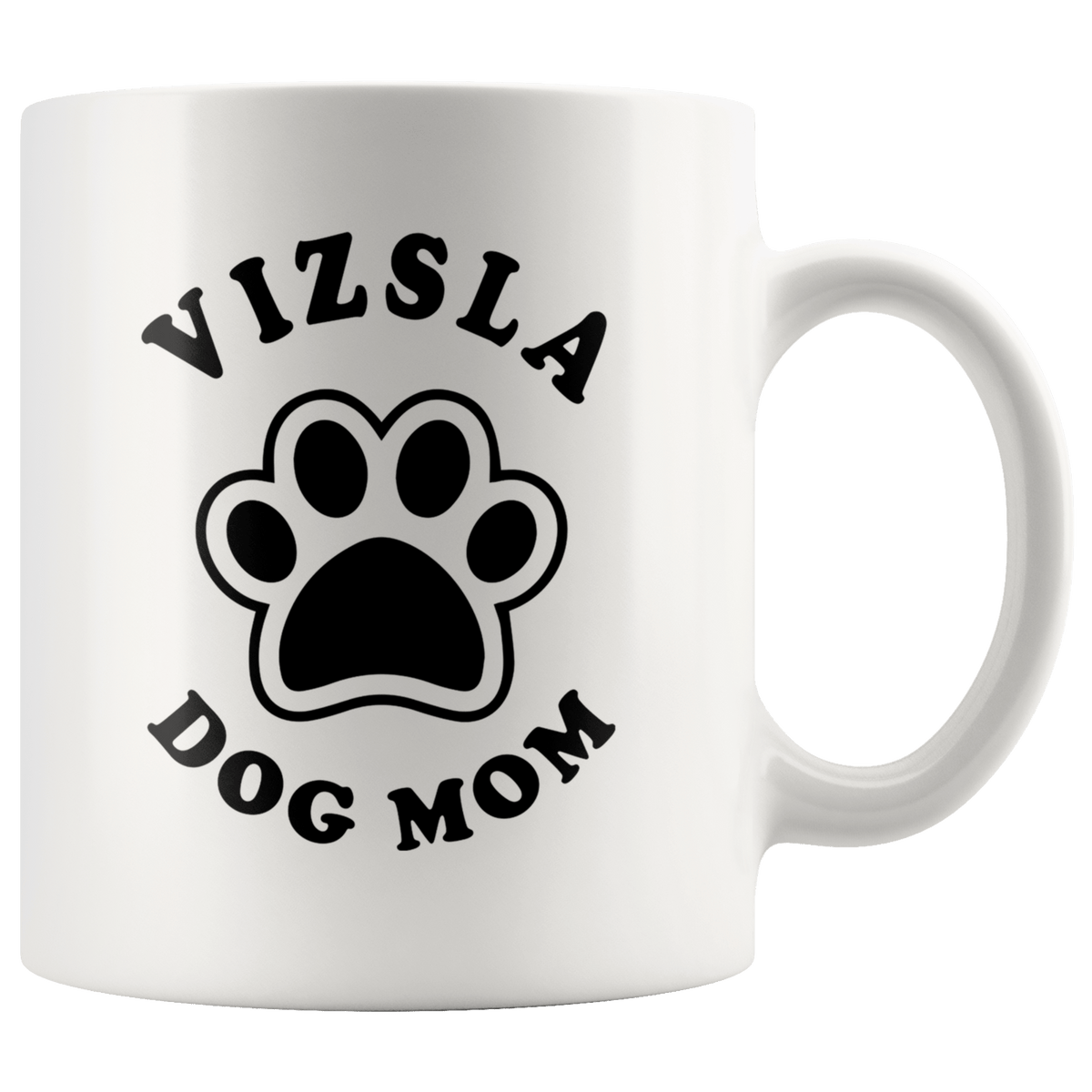 Vizsla Dog Mom Coffee / Tea Ceramic Mug - 11oz / 15oz Drinkware 11oz Mug
