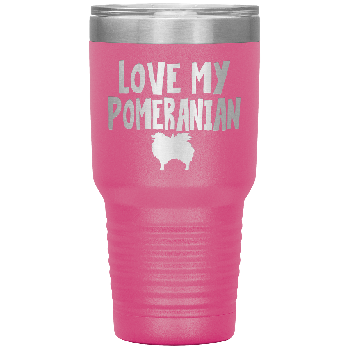 Love My Pomaranian 30 Oz Vacuum Tumbler