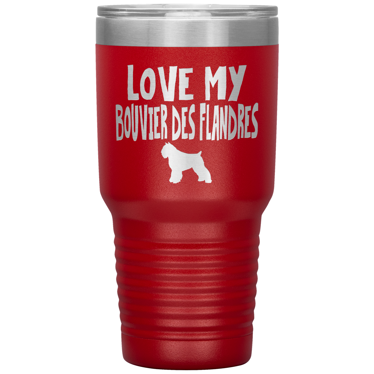 Love My Bouvier des Flandres 30 Oz Vacuum Tumbler