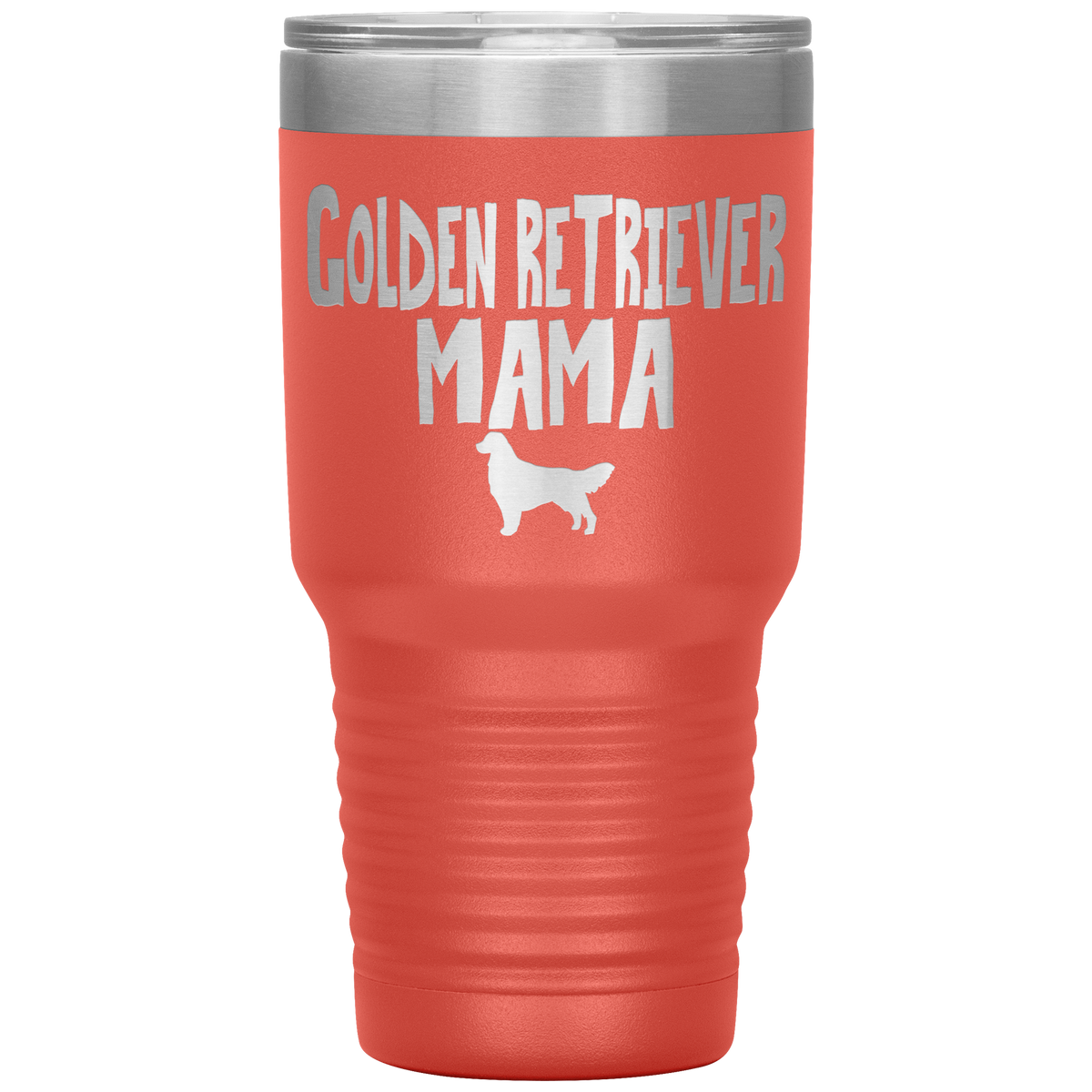 Golden Retriever Mama 30 Oz Vacuum Tumbler