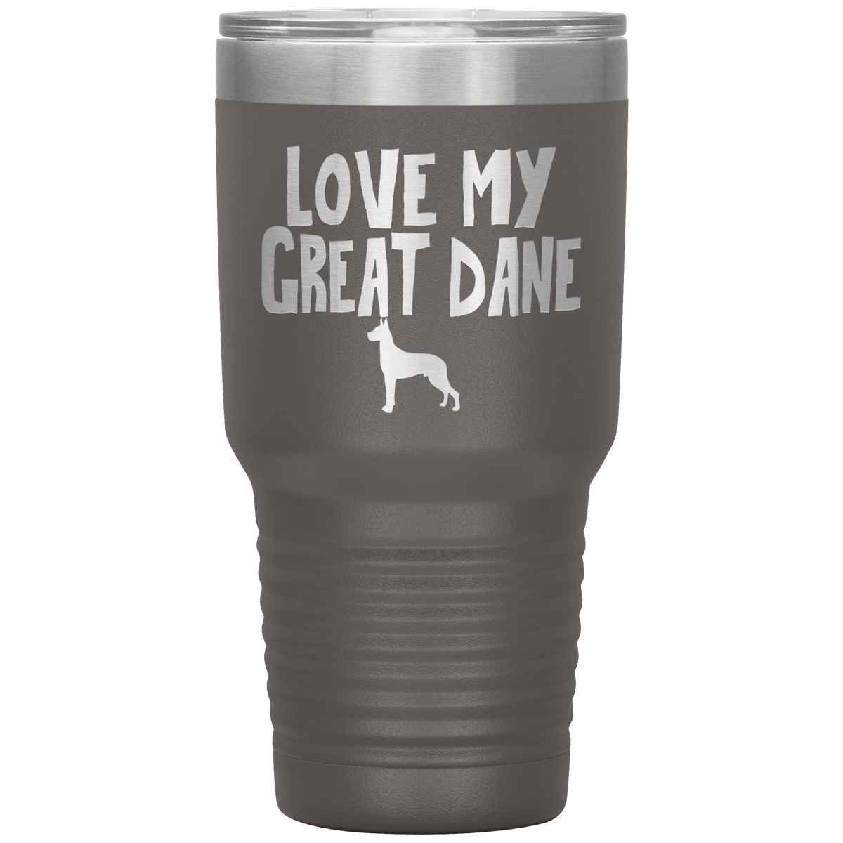 Love My Great Dane 30 Oz Vacuum Tumbler
