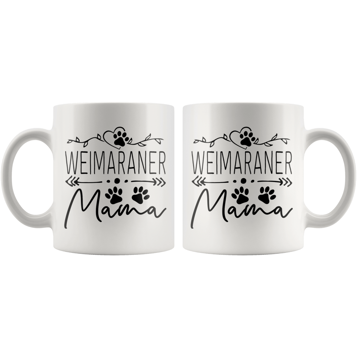 Weimaraner Dog Mama Coffee / Tea Ceramic Mug - 11oz / 15oz Drinkware