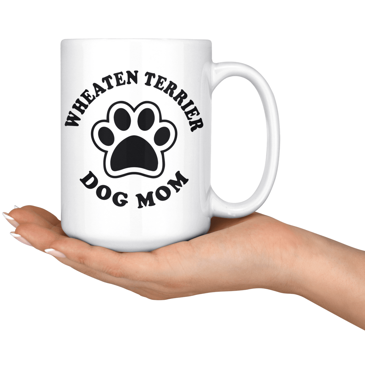Wheaten Terrier Dog Mom Coffee / Tea Ceramic Mug - 11oz / 15oz Drinkware