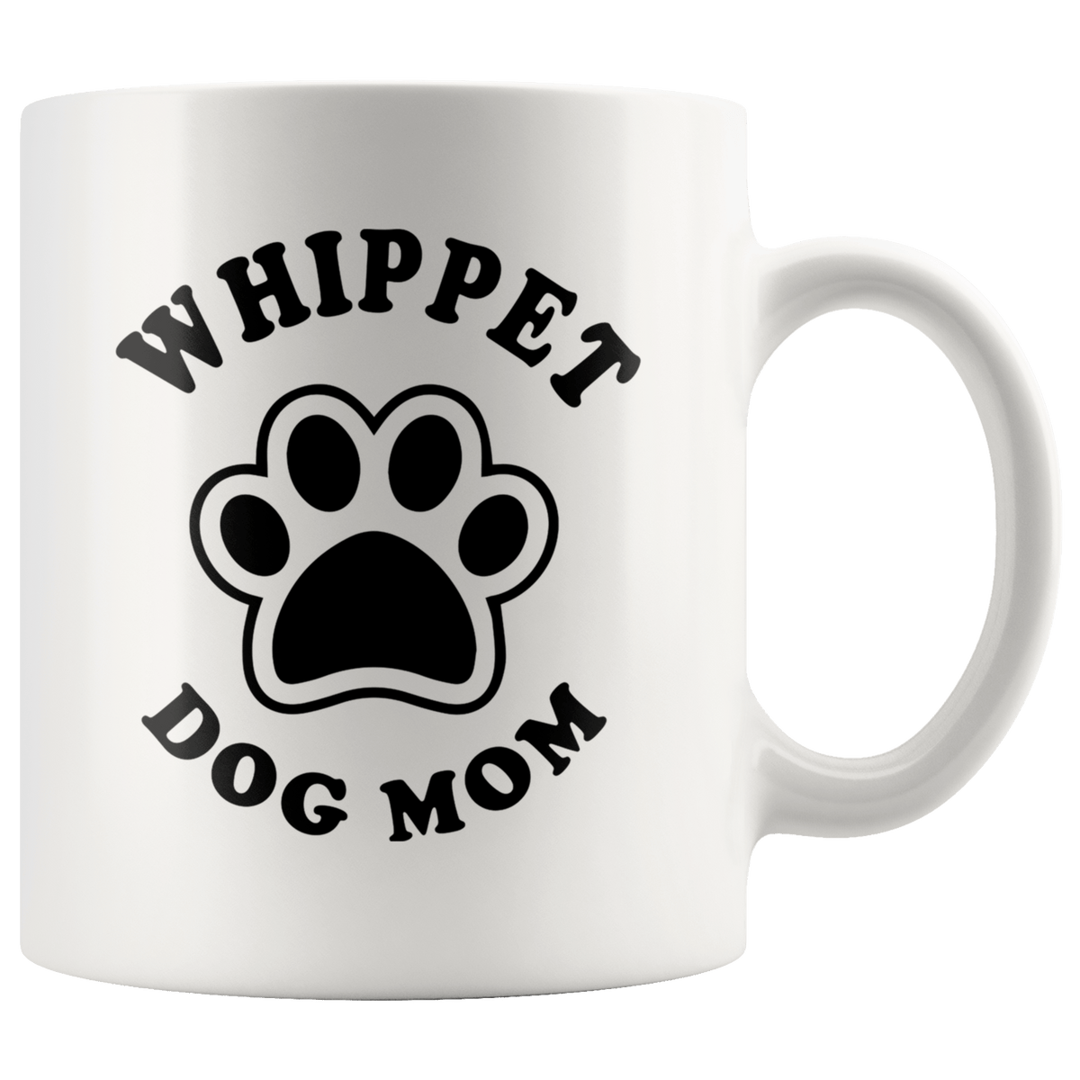 Whippet Dog Mom Coffee / Tea Ceramic Mug - 11oz / 15oz Drinkware 11oz Mug