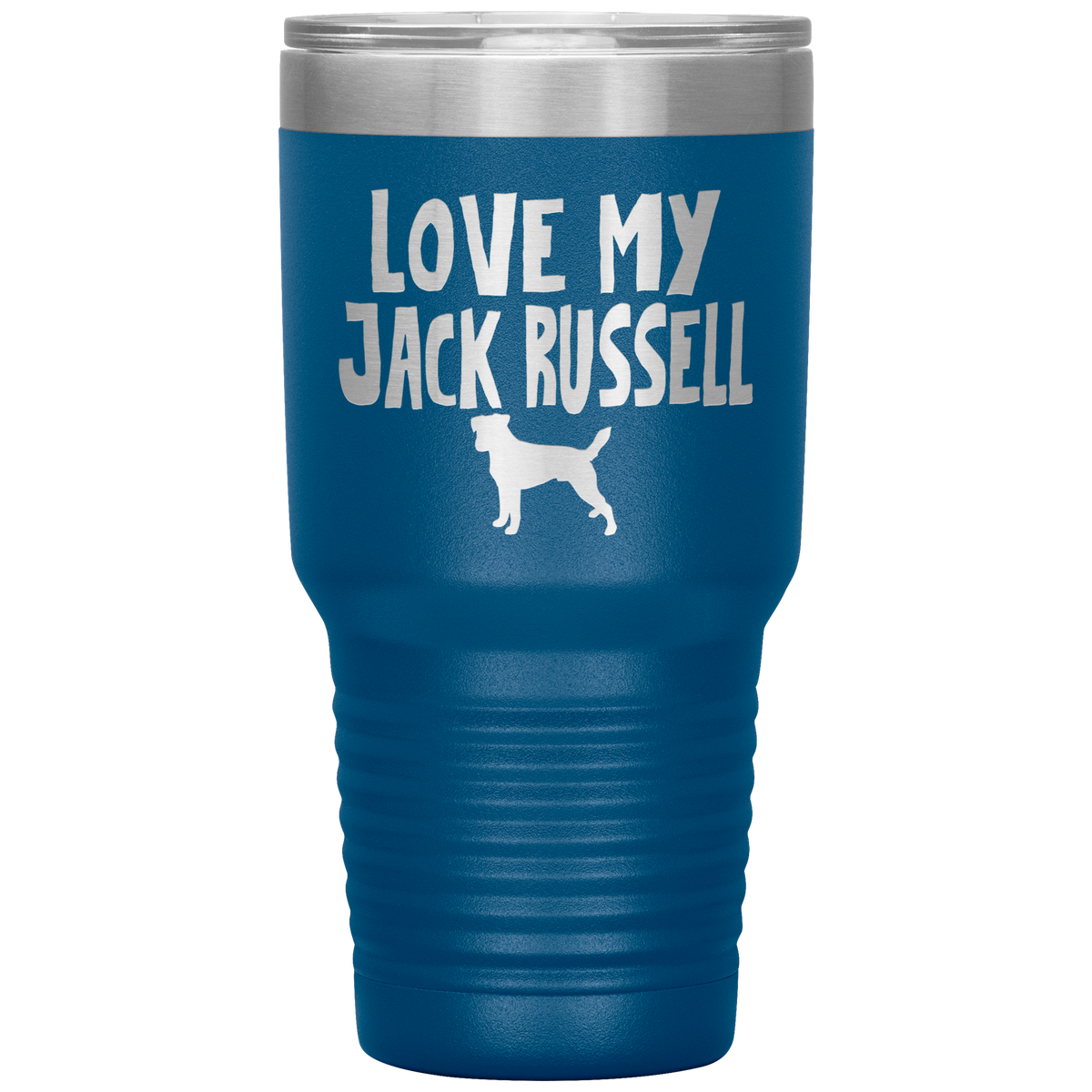 Love My Jack Russell 30 Oz Vacuum Tumbler