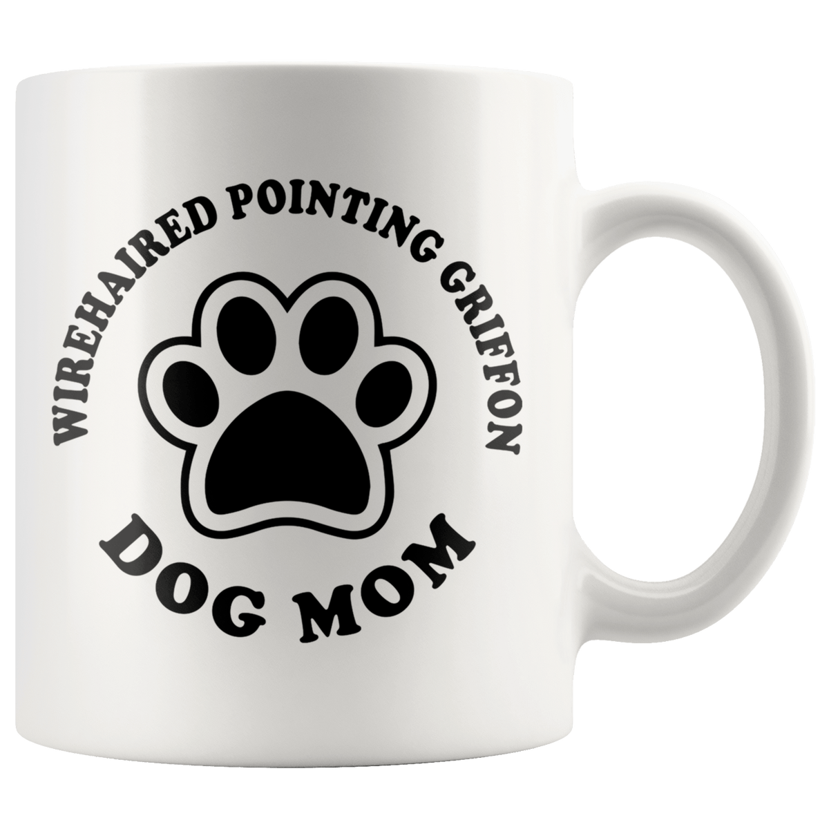 Wirehaired Pointing Griffon Dog Mom Coffee / Tea Ceramic Mug - 11oz / 15oz Drinkware 11oz Mug