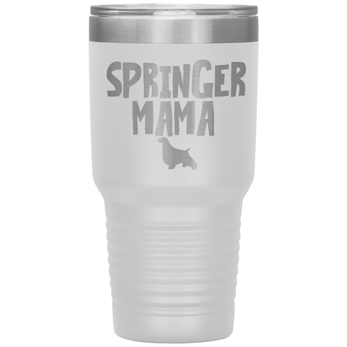 English Springer Spaniel Mama 30 Oz Vacuum Tumbler