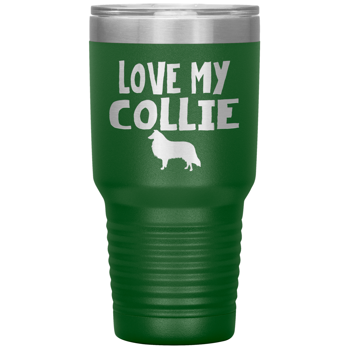 Love My Collie 30 Oz Vacuum Tumbler