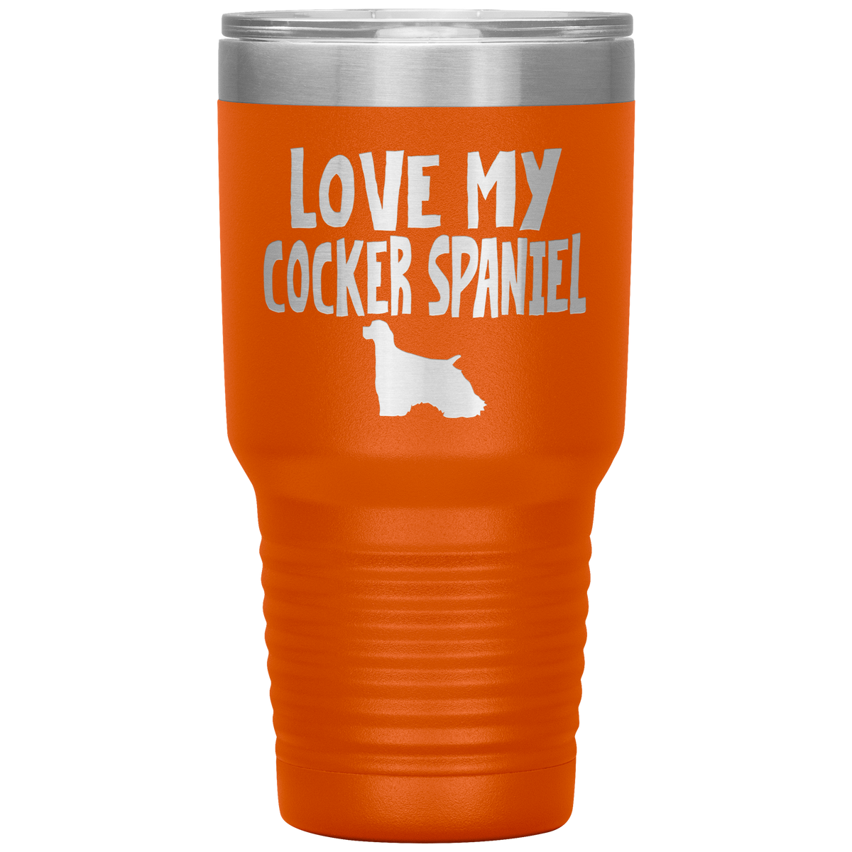 Love My Cocker Spaniel 30 Oz Vacuum Tumbler
