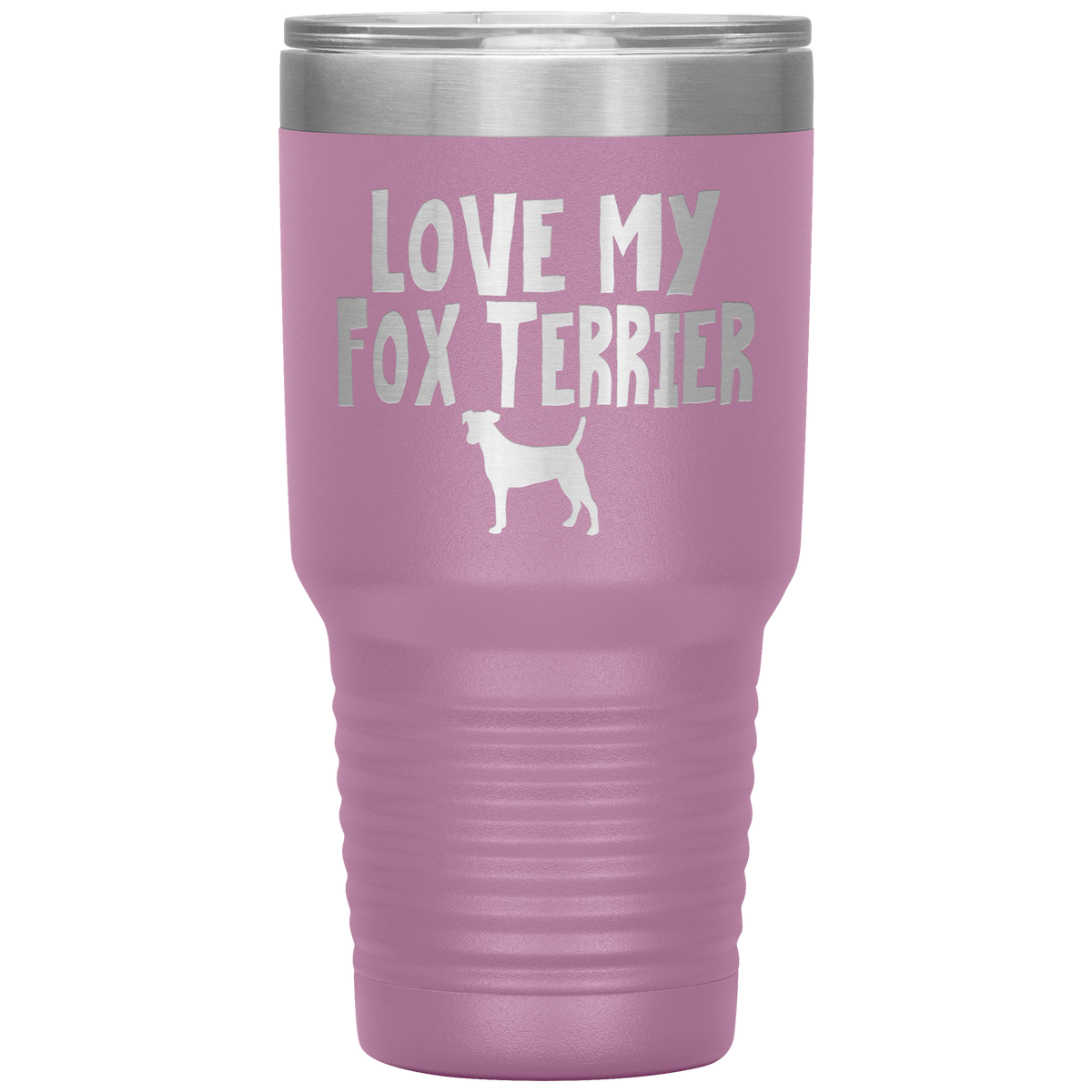 Love My Fox Terrier 30 Oz Vacuum Tumbler
