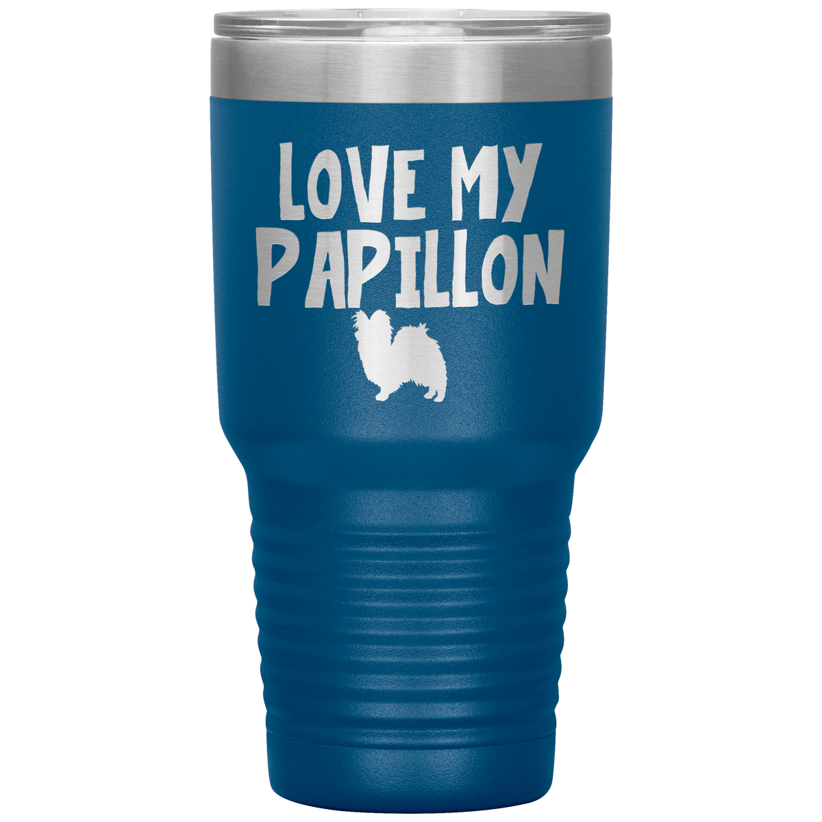 Love My Papillon 30 Oz Vacuum Tumbler