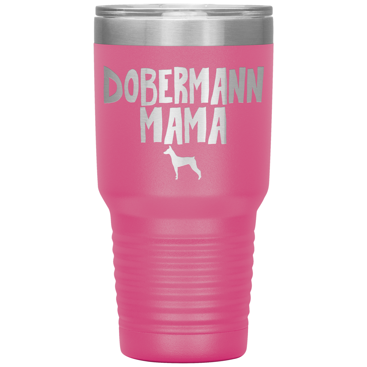 Dobermann Mama 30 Oz Vacuum Tumbler