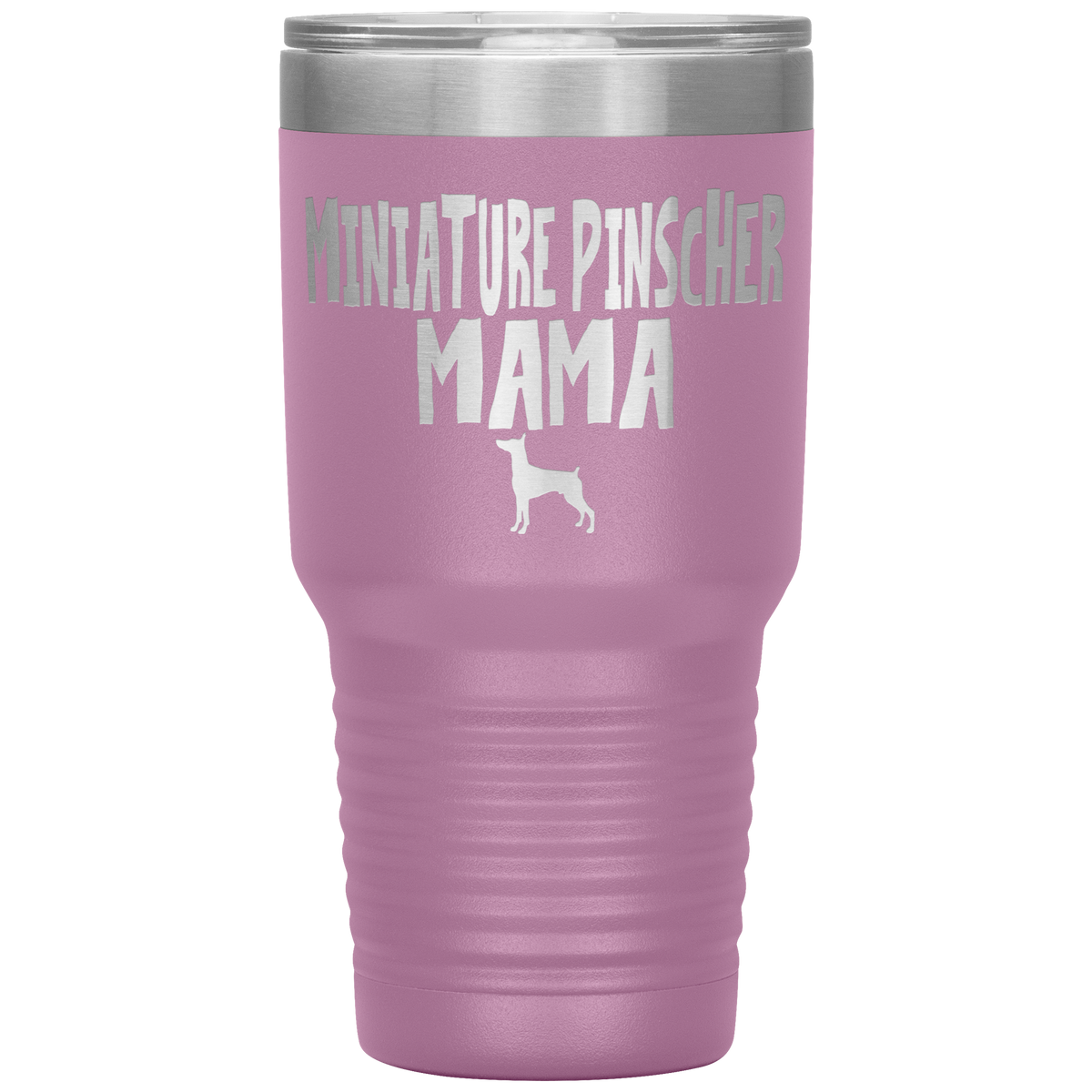 Miniature Pinscher Mama 30 Oz Vacuum Tumbler