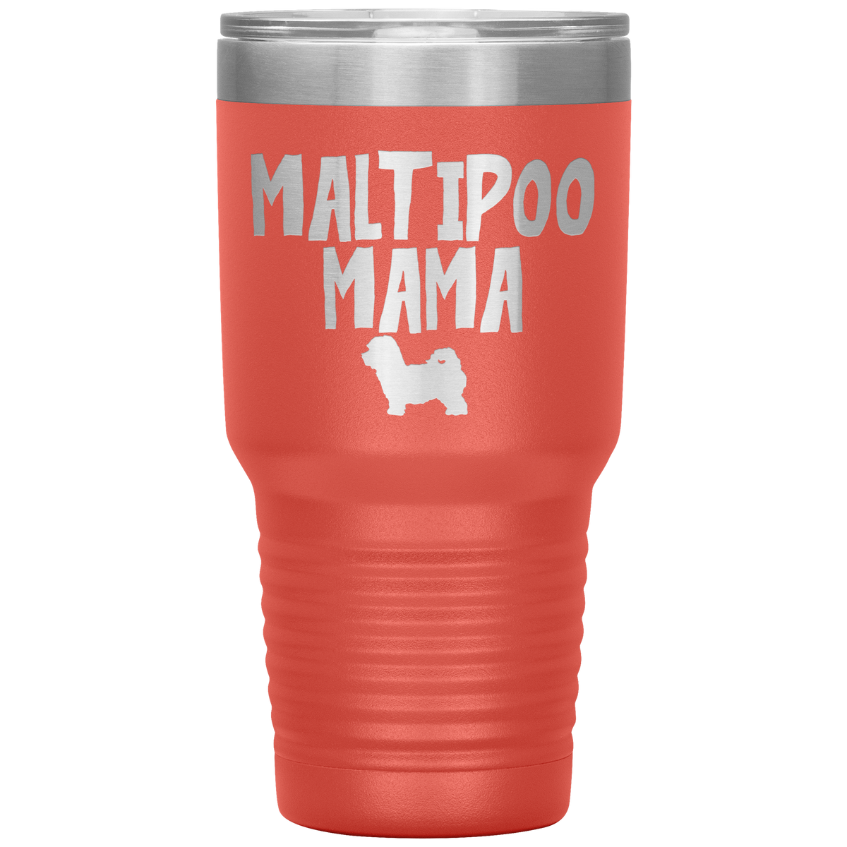 Maltipoo Mama 30 Oz Vacuum Tumbler