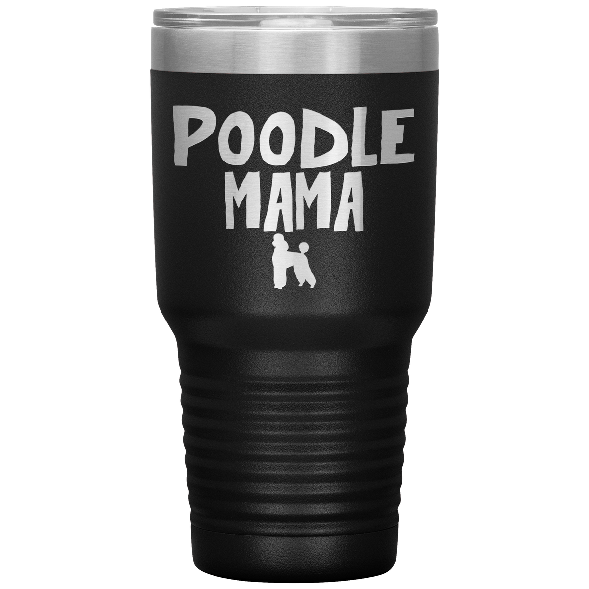 Poodle Mama 30 Oz Vacuum Tumbler