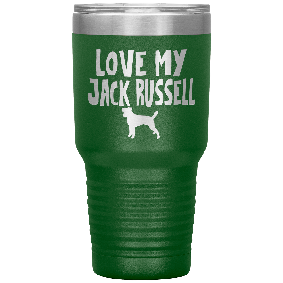 Love My Jack Russell 30 Oz Vacuum Tumbler