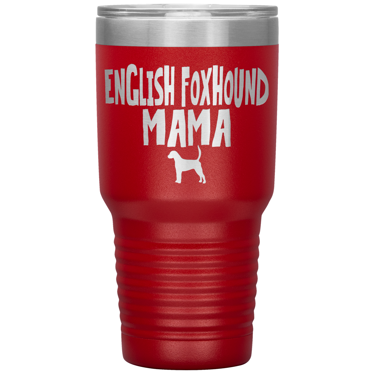 English Foxhound Mama 30 Oz Vacuum Tumbler