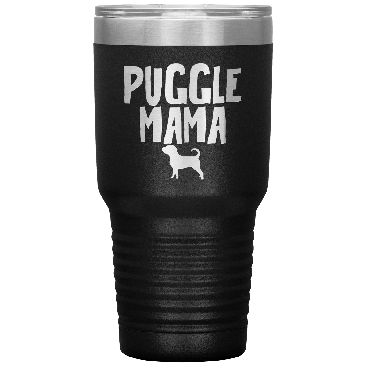 Puggle Mama 30 Oz Vacuum Tumbler