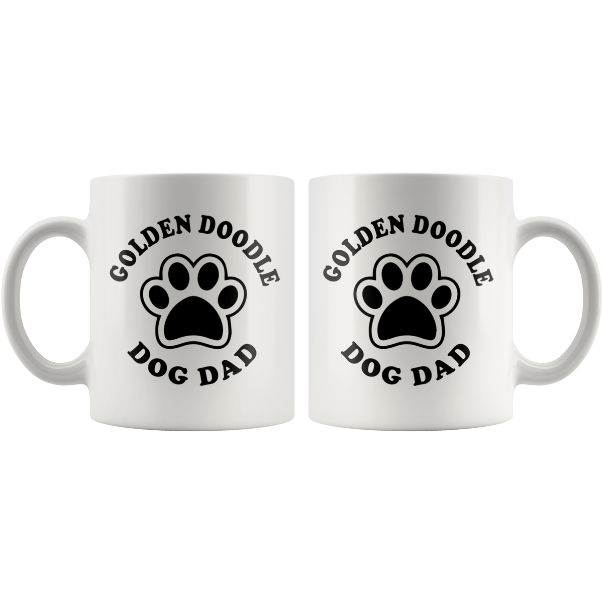 Golden Doodle Dog Dad Coffee / Tea Ceramic Mug - 11oz / 15oz