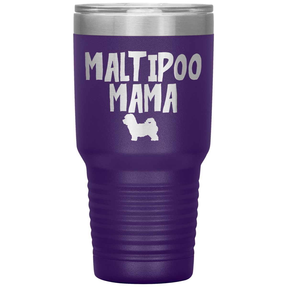 Maltipoo Mama 30 Oz Vacuum Tumbler