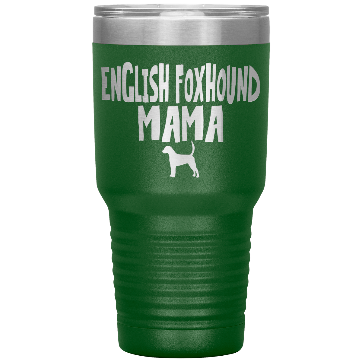 English Foxhound Mama 30 Oz Vacuum Tumbler