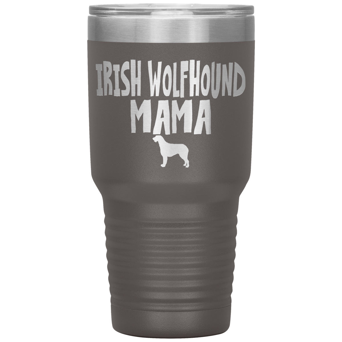 Irish Wolfhound Mama 30 Oz Vacuum Tumbler