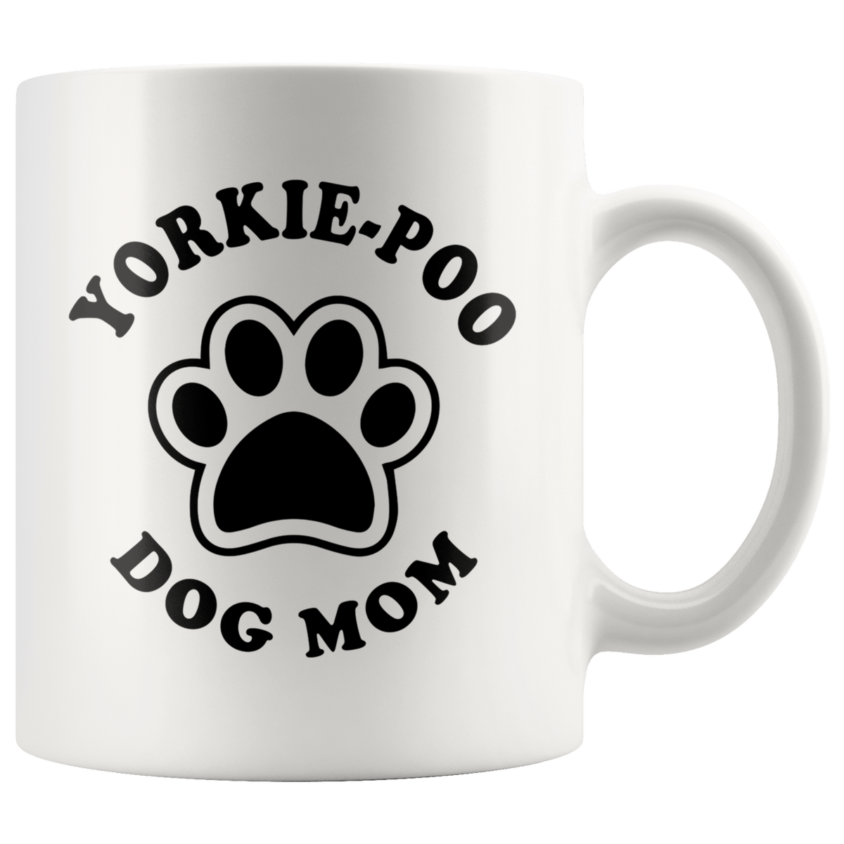 Yorkie-Poo Dog Mom Coffee / Tea Ceramic Mug - 11oz / 15oz Drinkware 11oz Mug