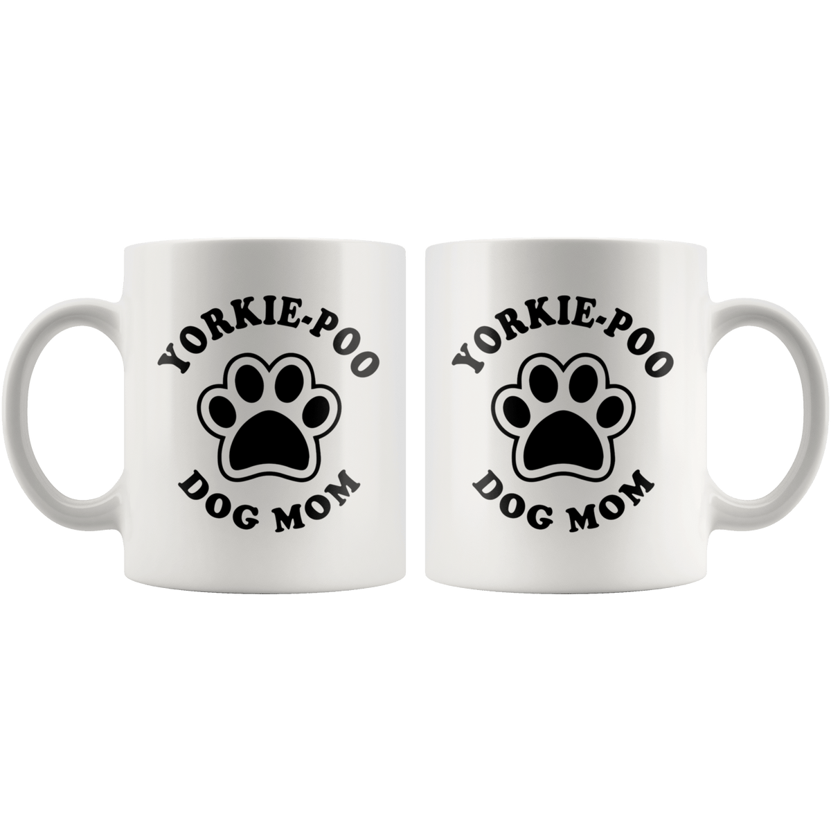 Yorkie-Poo Dog Mom Coffee / Tea Ceramic Mug - 11oz / 15oz Drinkware