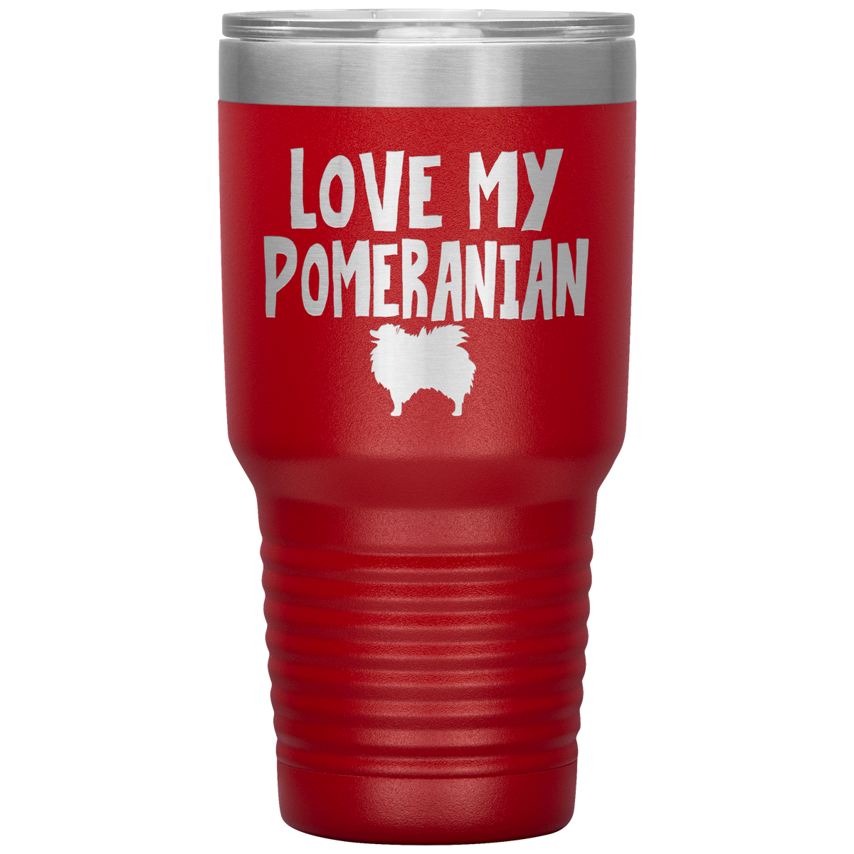 Love My Pomaranian 30 Oz Vacuum Tumbler
