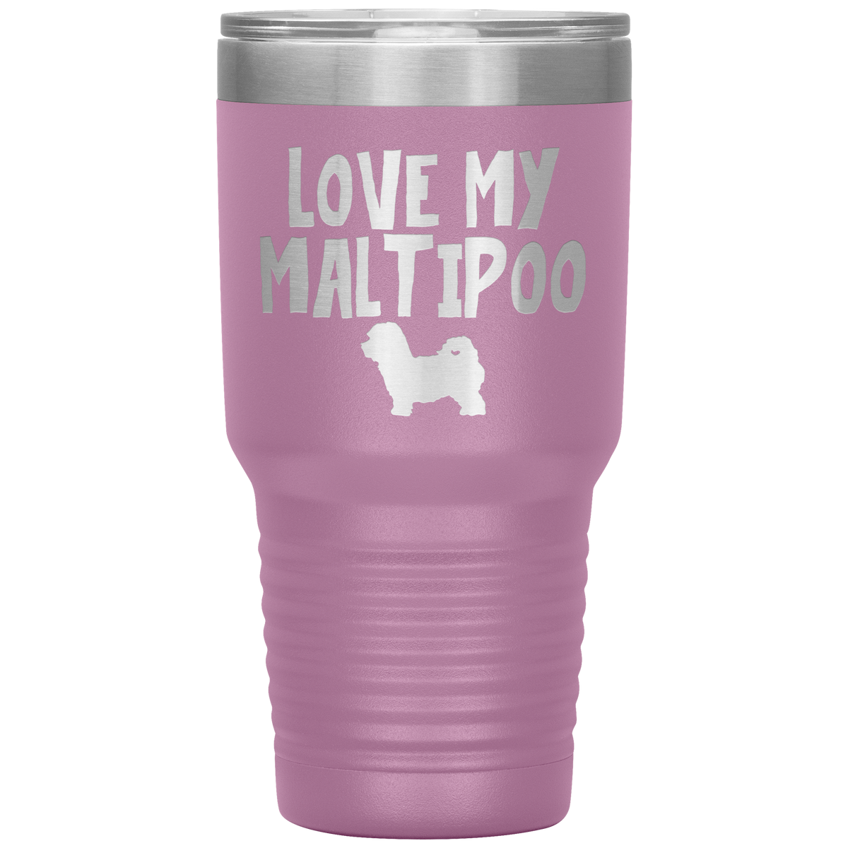 Love My Maltipoo 30 Oz Vacuum Tumbler