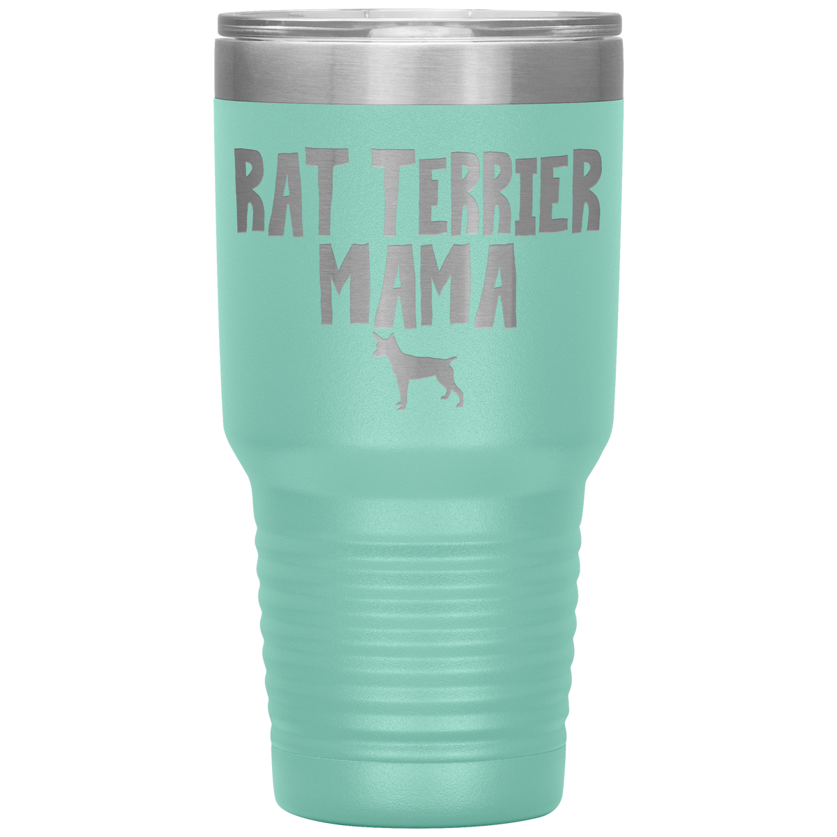 Rat Terrier Mama 30 Oz Vacuum Tumbler